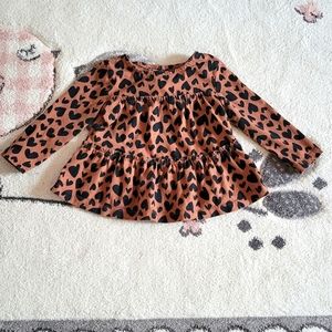 Carter's Baby Girl Animal Print Shirt 18m